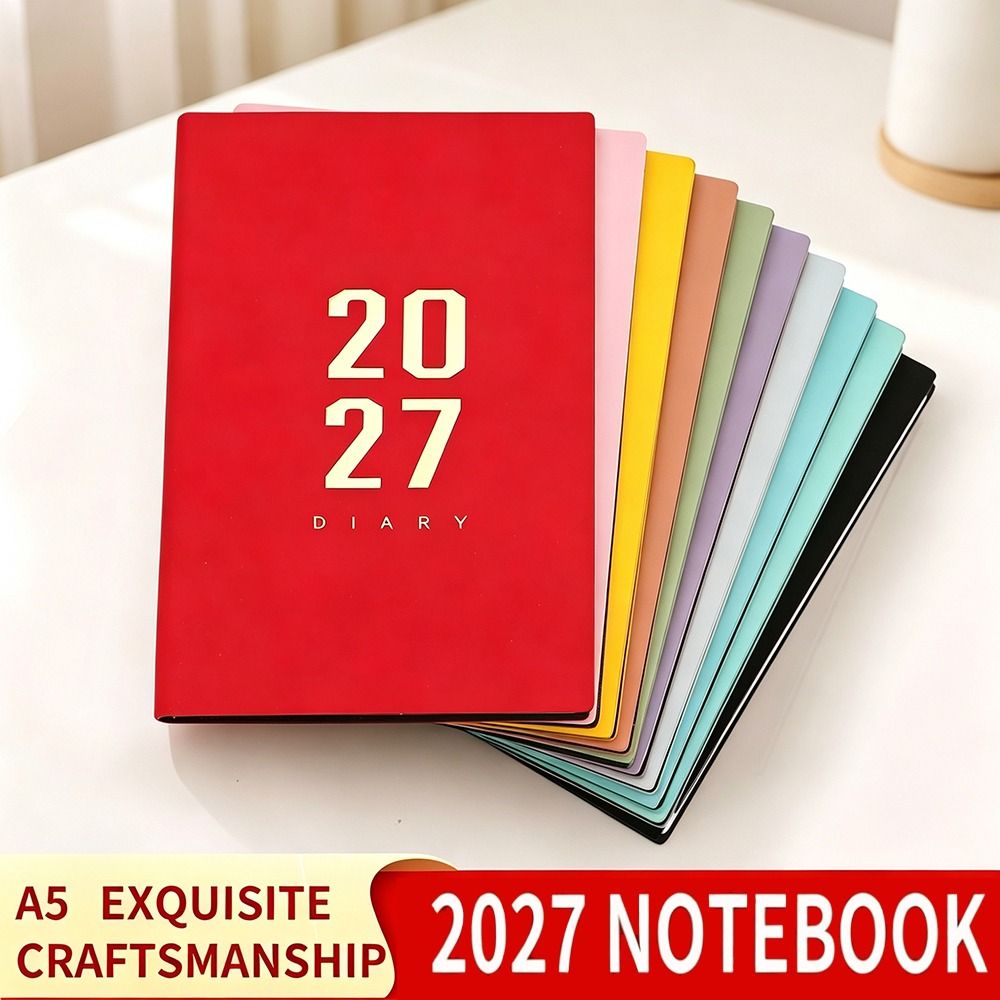 Leatherwork Plans - Nieuw A5-formaat agenda, dik papier, leren