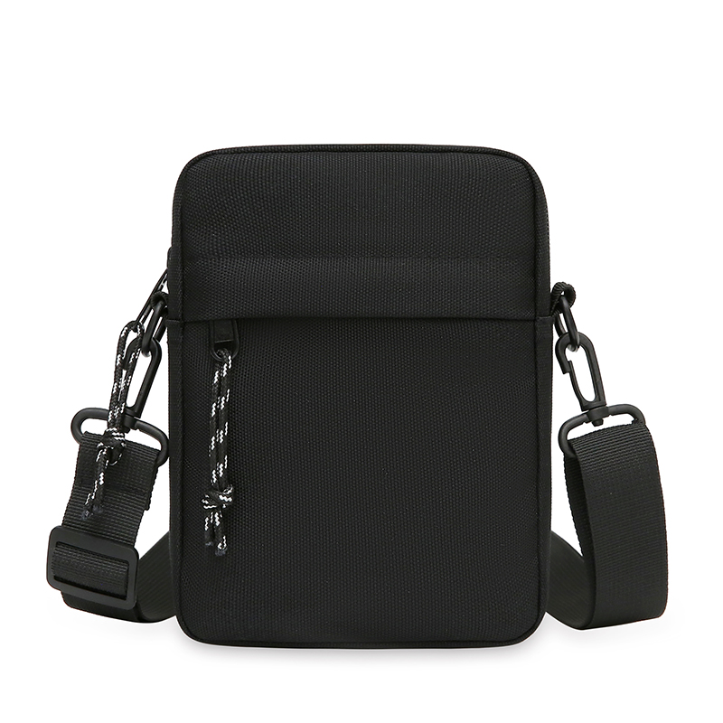 Leatherwork Letters - Eenvoudige casual mini-crossbodytas Heren nylon kleine