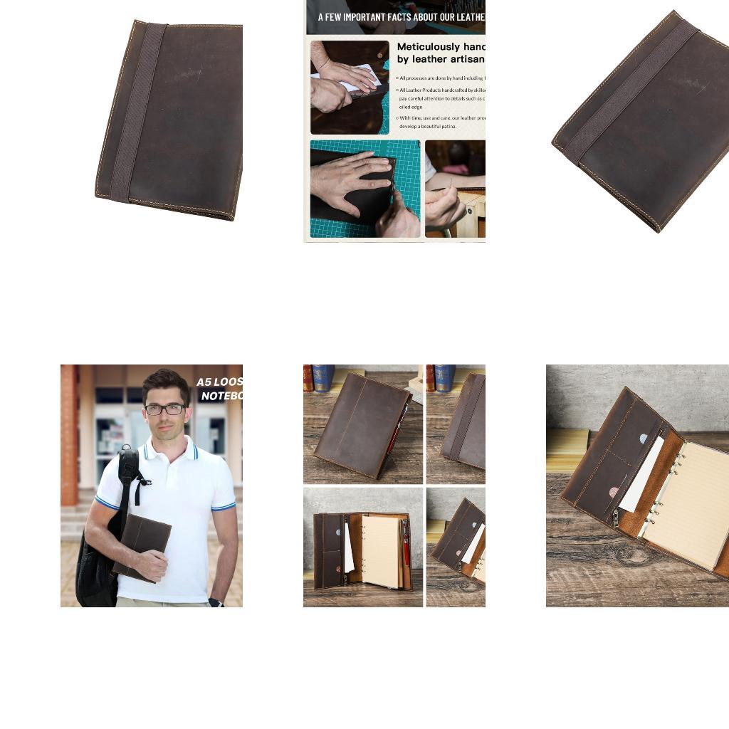 Leatherwork Plans - Leren dagboek voor school, werk en