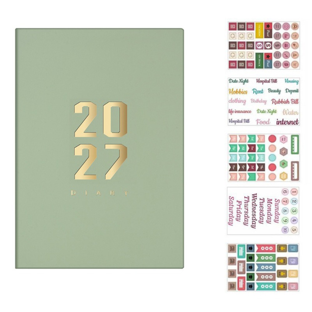 Leatherwork Plans - Nieuw A5-formaat agenda boek 312 pagina's