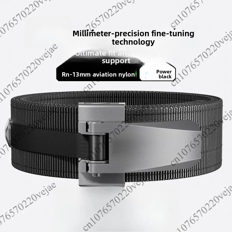 Leather Workout Belt - Powerlifting hefriem 13mm dik leer gewichtshefriem,