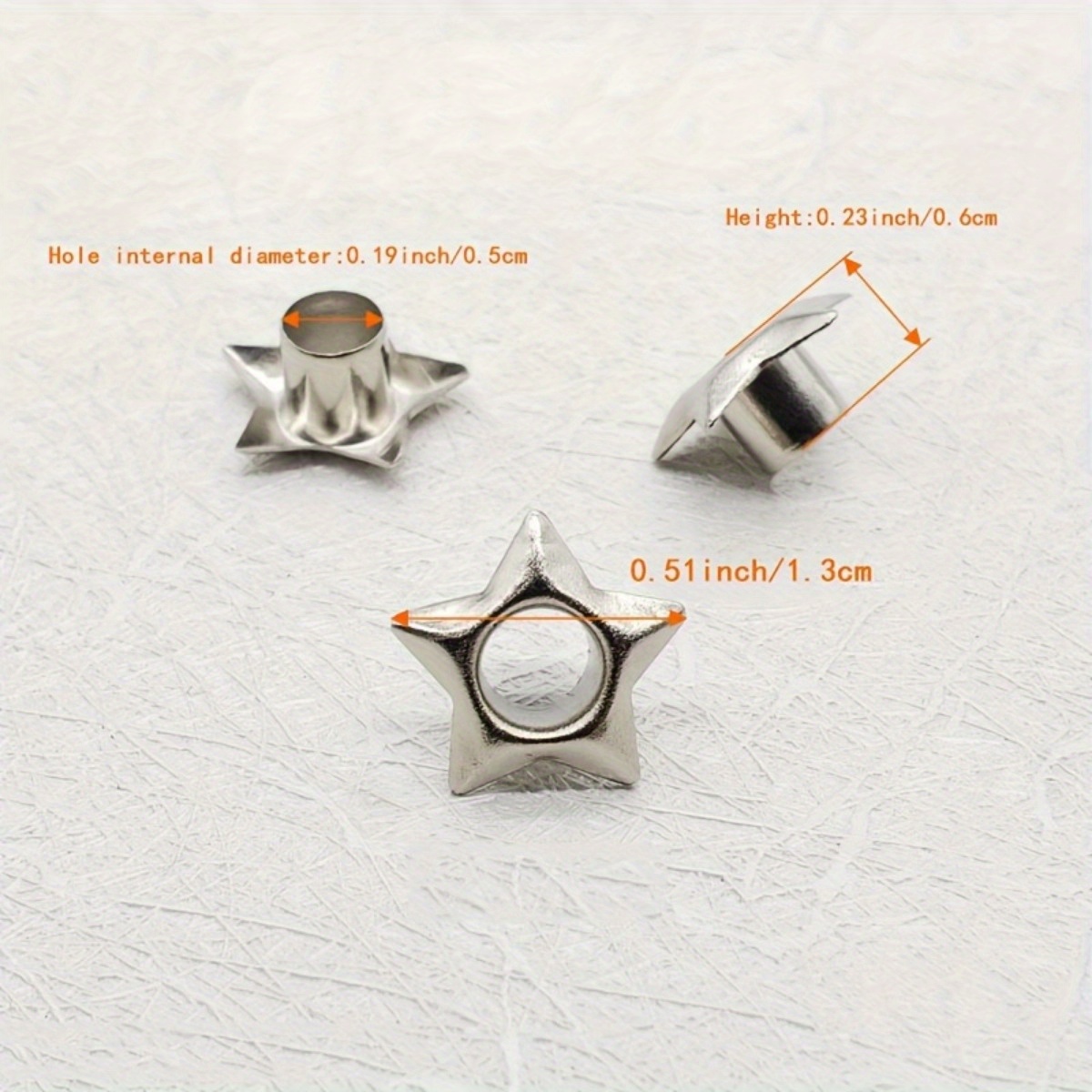 20PCS Stervormige Oogjes 5mm M - Leatherwork Eyelets recensie en prijs