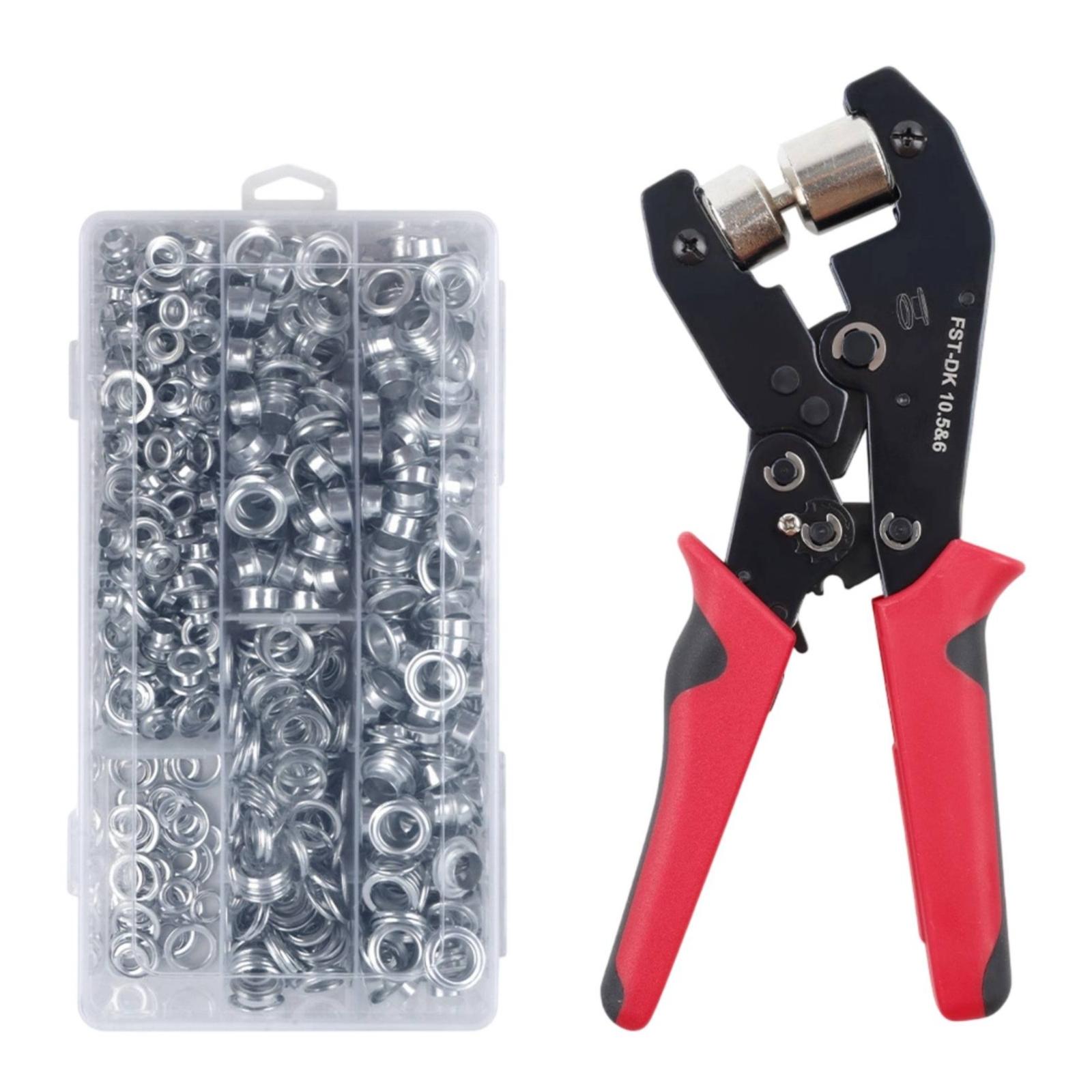 Set met oogjes en tangen voor  - Leatherwork Eyelets recensie en prijs