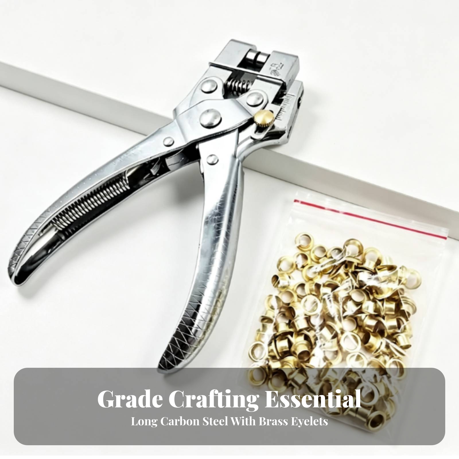 Handmatige oogjespons, draagba - Leatherwork Eyelets recensie en prijs