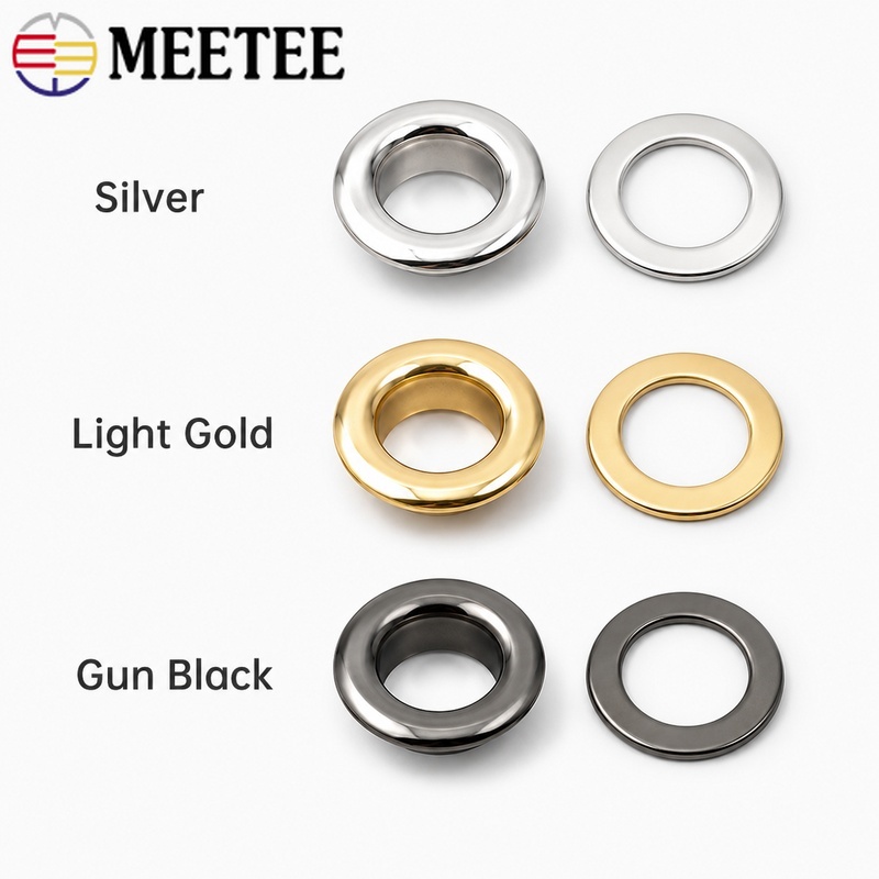 100 Sets Meetee 4/5/8/10/12mm  - Leatherwork Eyelets recensie en prijs