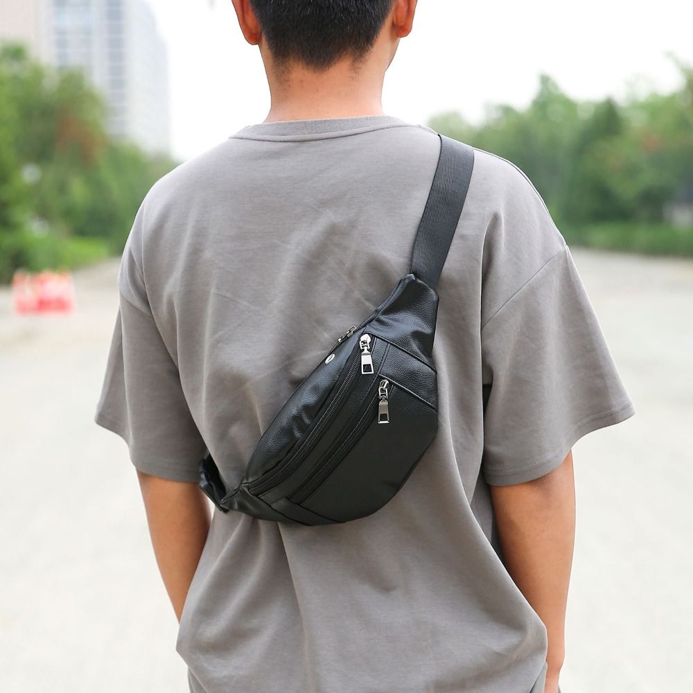 Multifunctionele crossbody-por - Leather Work Bag Men recensie en prijs