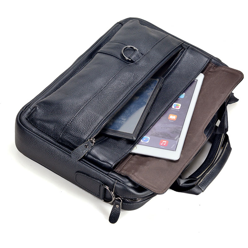 Grote Mannen Echt Lederen Hand - Leather Work Bag Men recensie en prijs