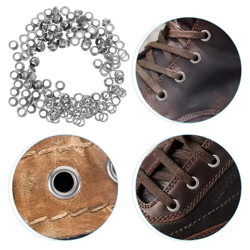 100 Sets Metalen Oogjes Gromme - Leatherwork Eyelets recensie en prijs