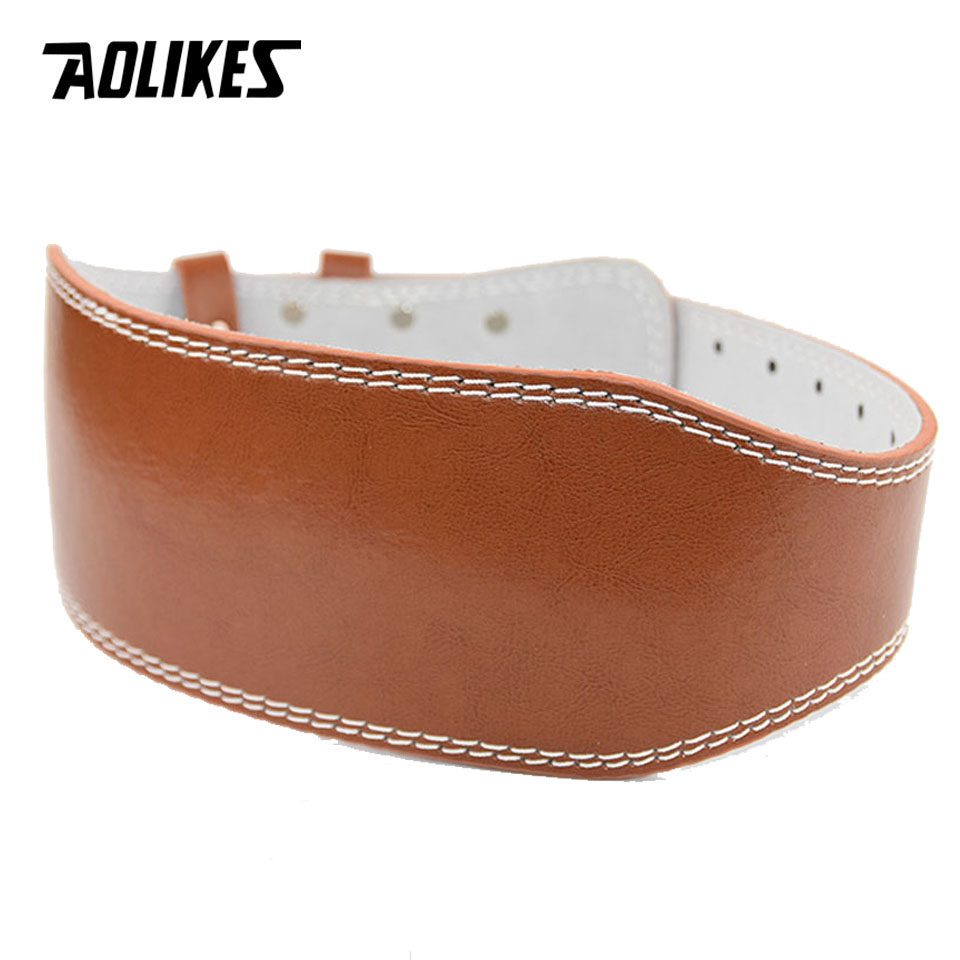 AOLIKES Nieuwe brede gewichthe - Leather Workout Belt recensie en prijs