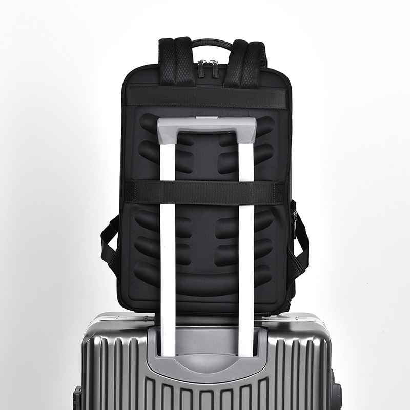 Pu Lederen Heren Rugzak Usb Op - Leather Work Bag Men recensie en prijs
