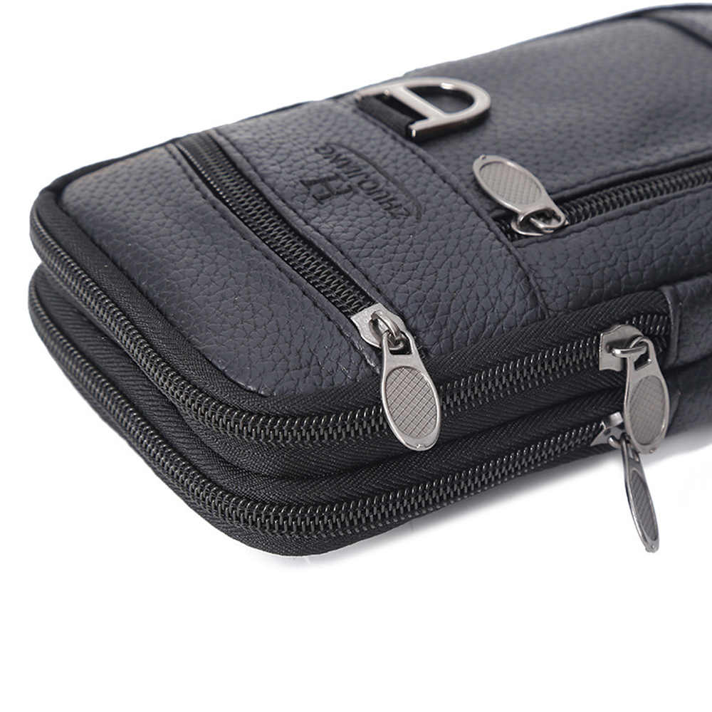 Heren heuptas Mobiele telefoon - Leather Work Bag Men recensie en prijs