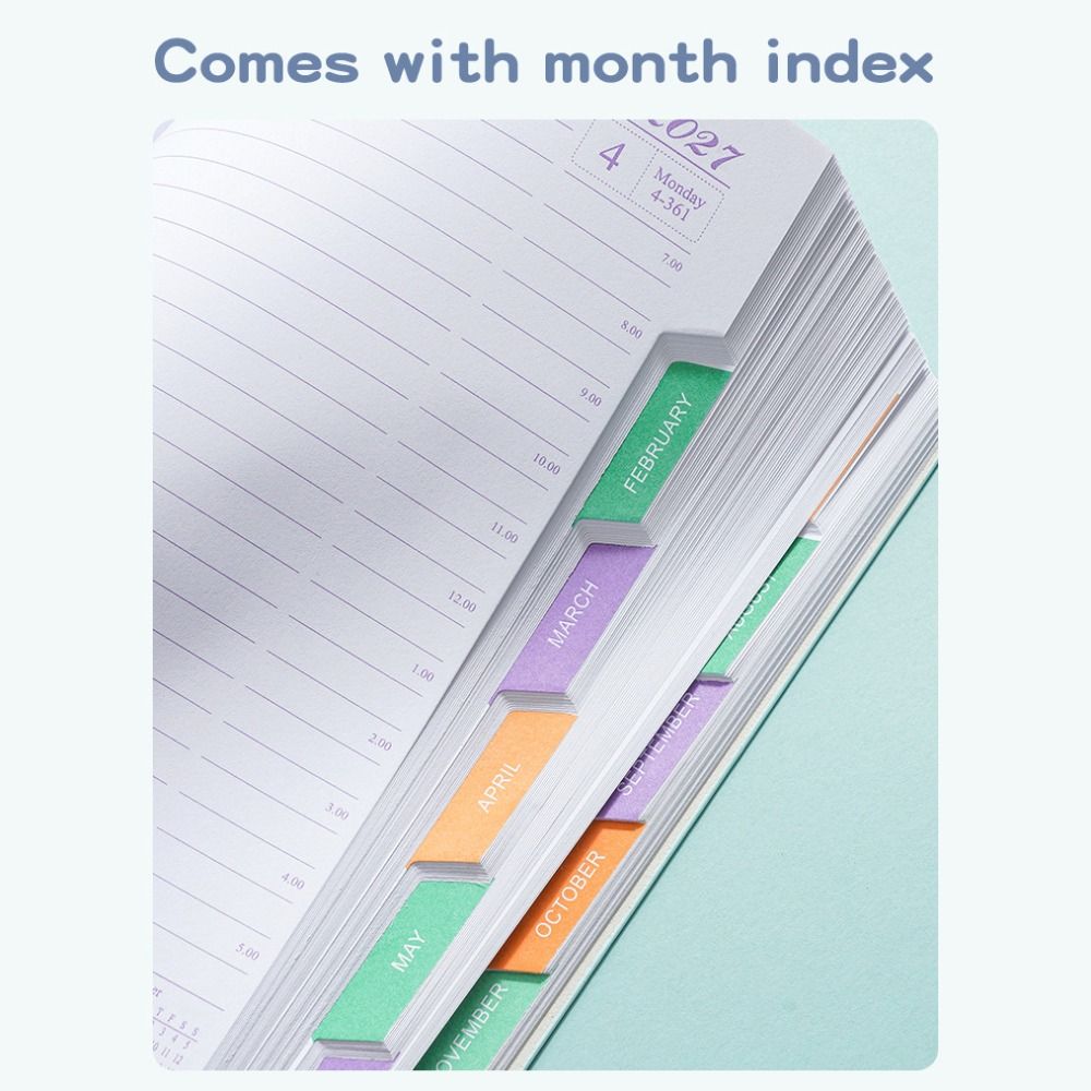 A5 2027 Schema Planner 12 Maan - Leatherwork Plans recensie en prijs
