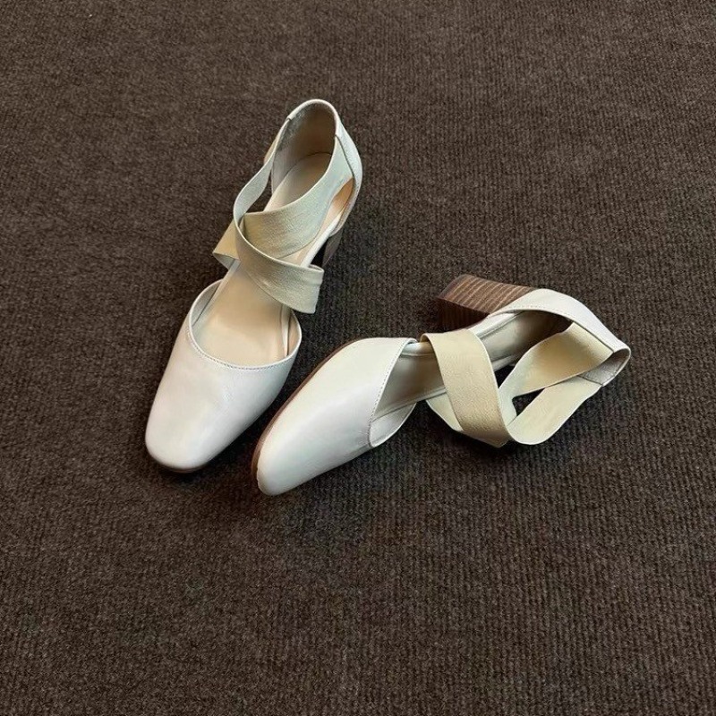 Dames sandalen met kruisbandje - Leather Work Outfit recensie en prijs