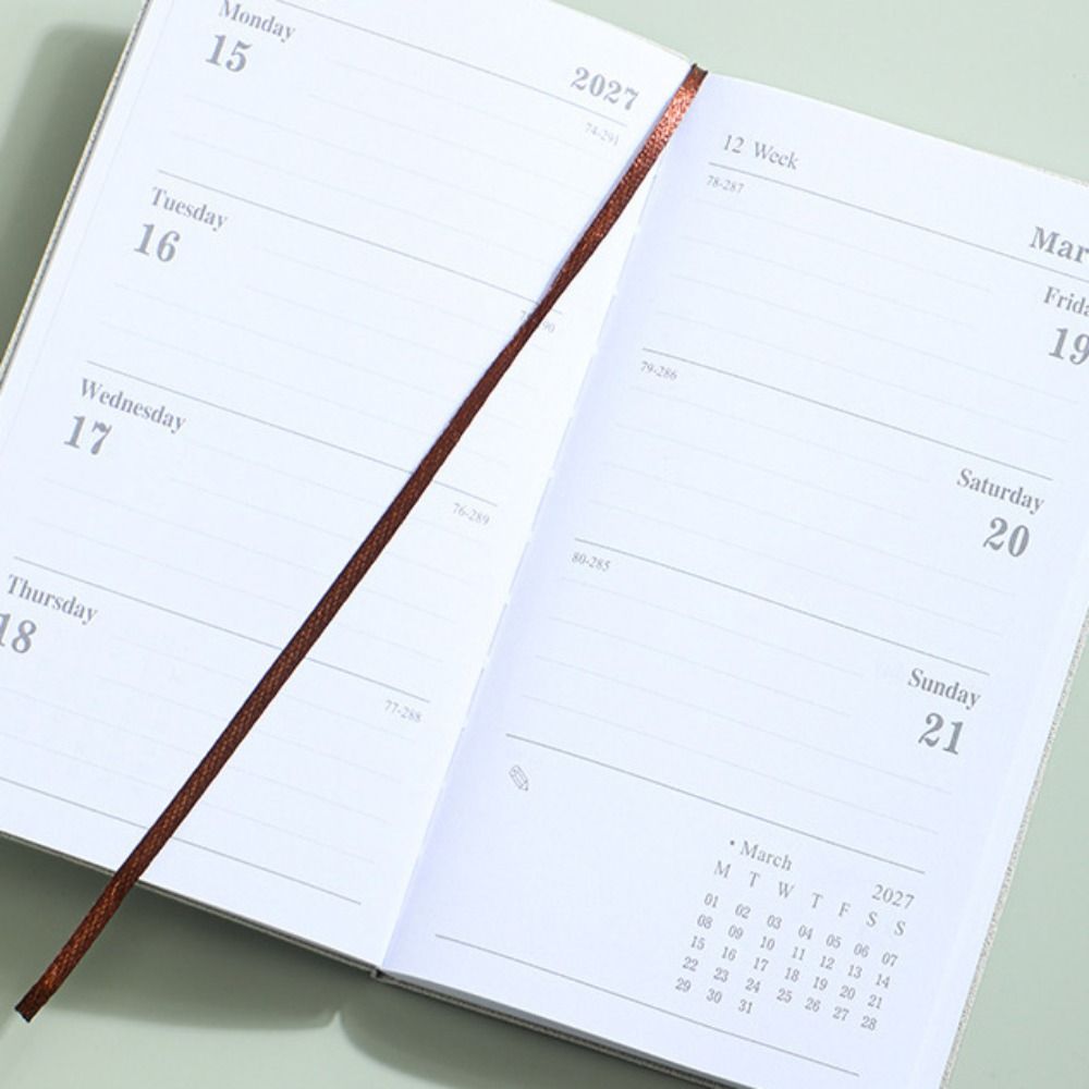 Engels 2027 Schedule Planner K - Leatherwork Plans recensie en prijs
