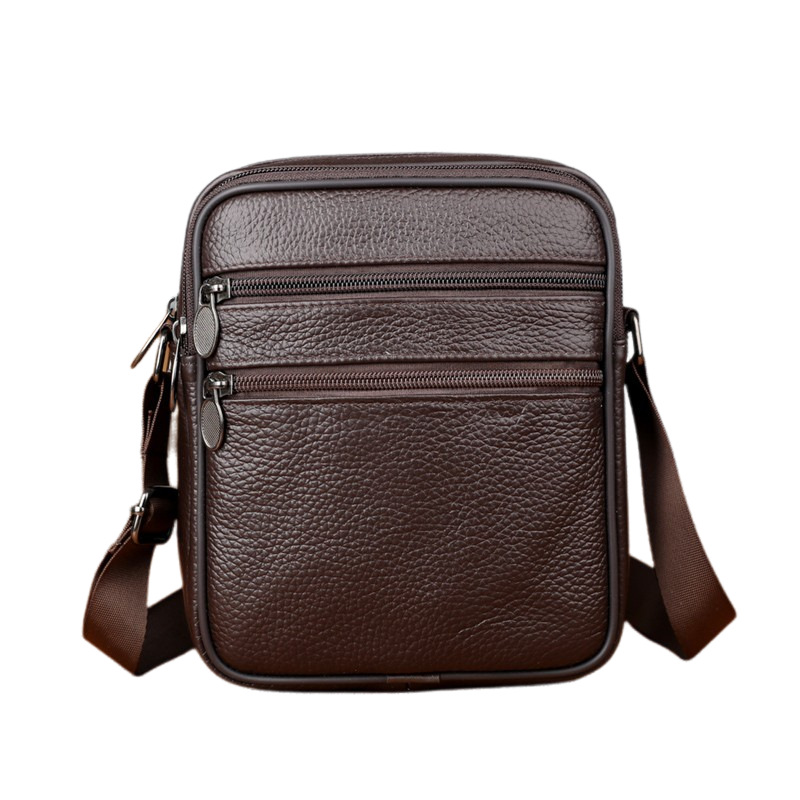 Schoudertas voor heren Casual  - Leather Work Bag Men recensie en prijs