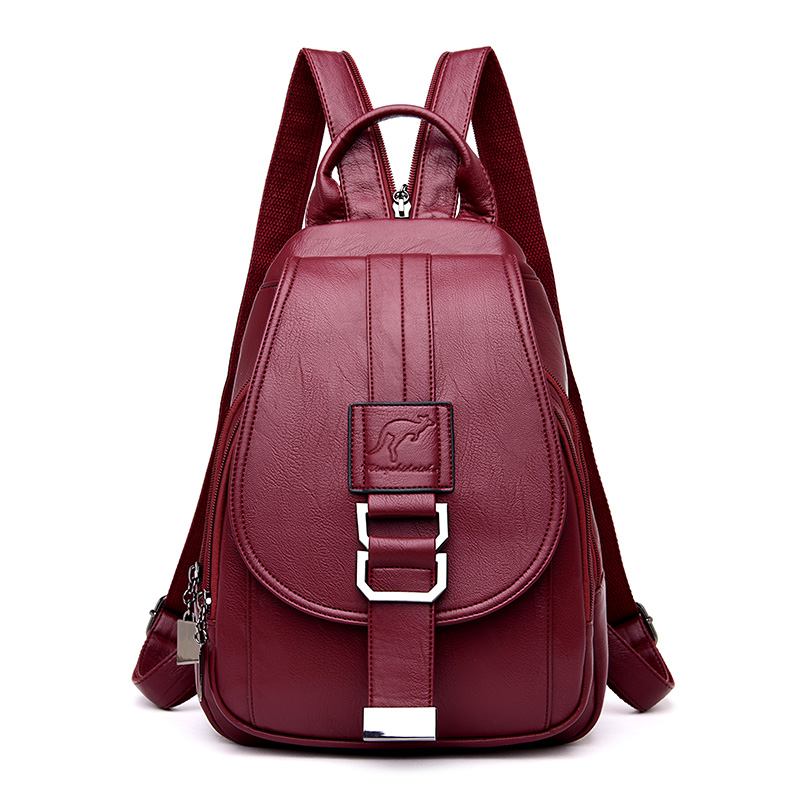 Hot 6 Color Vrouwen Rugzakken  - Leatherwork Letters recensie en prijs