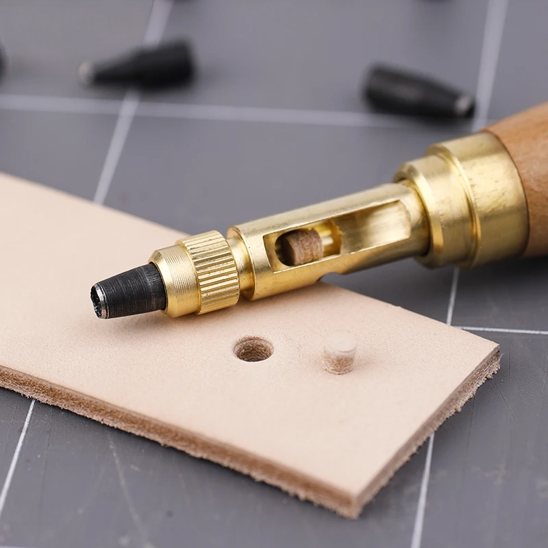 Automatische gatenpons met rie - Leather Punch Revolving recensie en prijs
