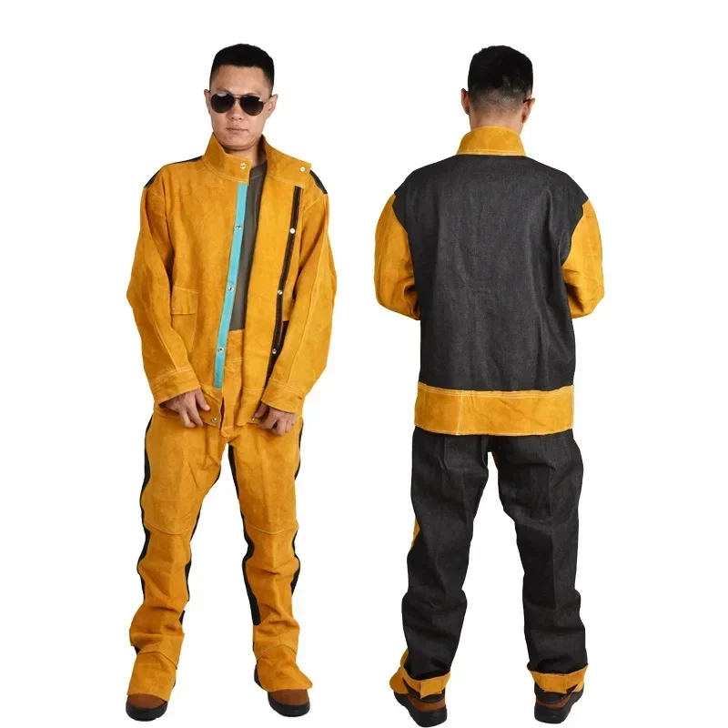 Veiligheidskleding op de werkp - Leather Work Overalls recensie en prijs
