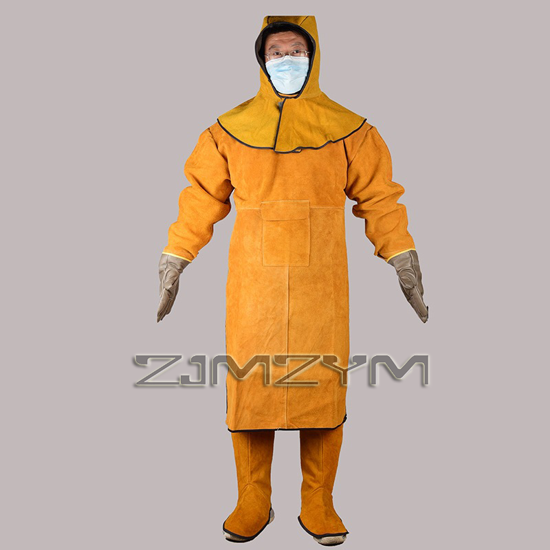 1Set Elektrische Laskleding Ko - Leather Work Overalls recensie en prijs
