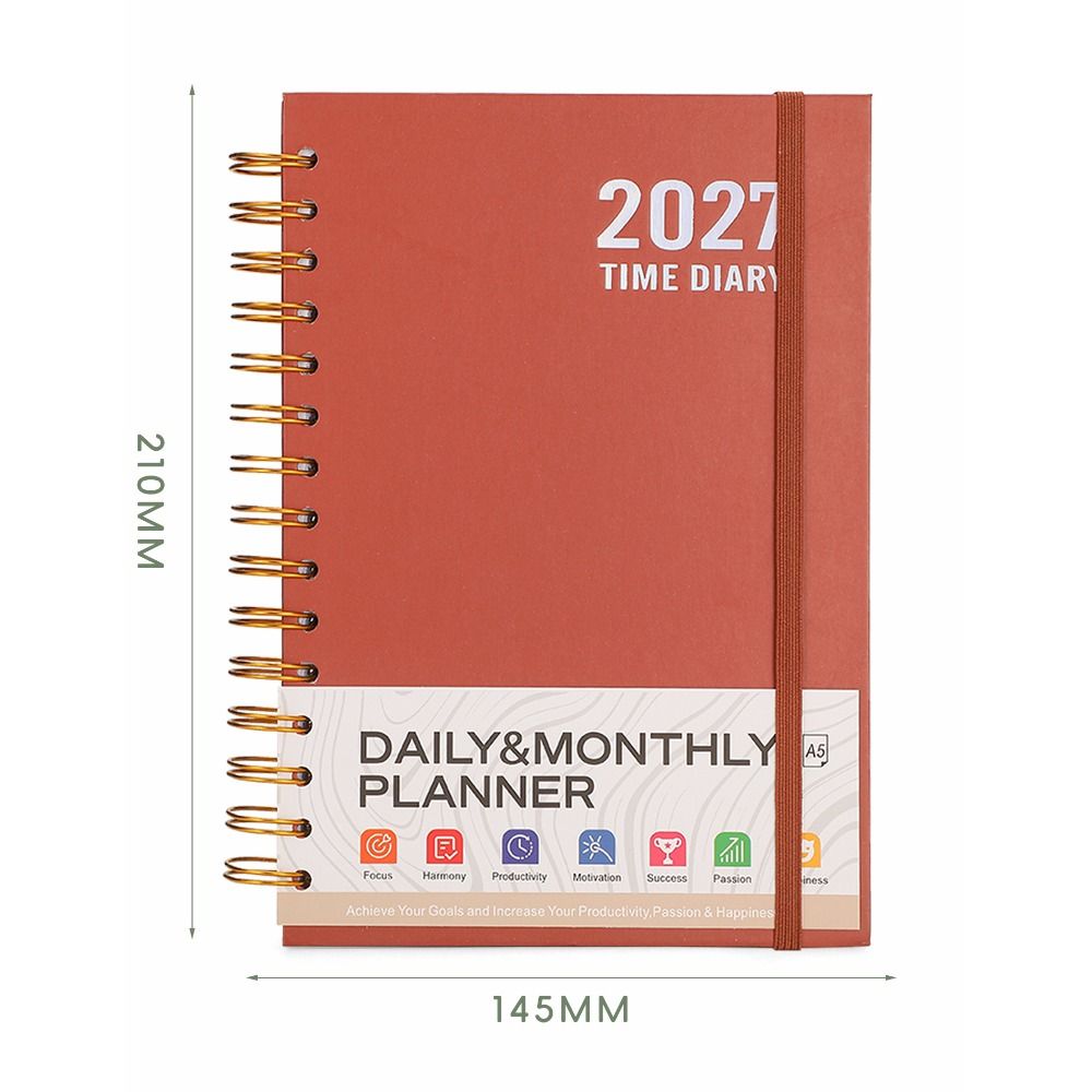 Nieuwe A5 2027 Agenda Planner  - Leatherwork Plans recensie en prijs