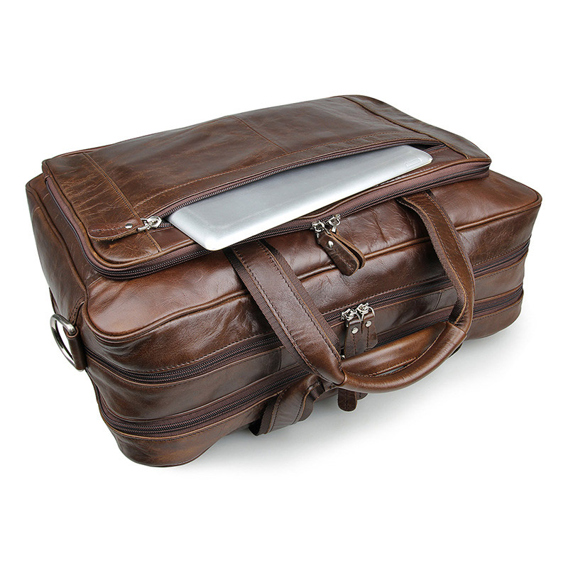 Lachiour Echt Lederen Heren Ta - Leather Work Bag Men recensie en prijs