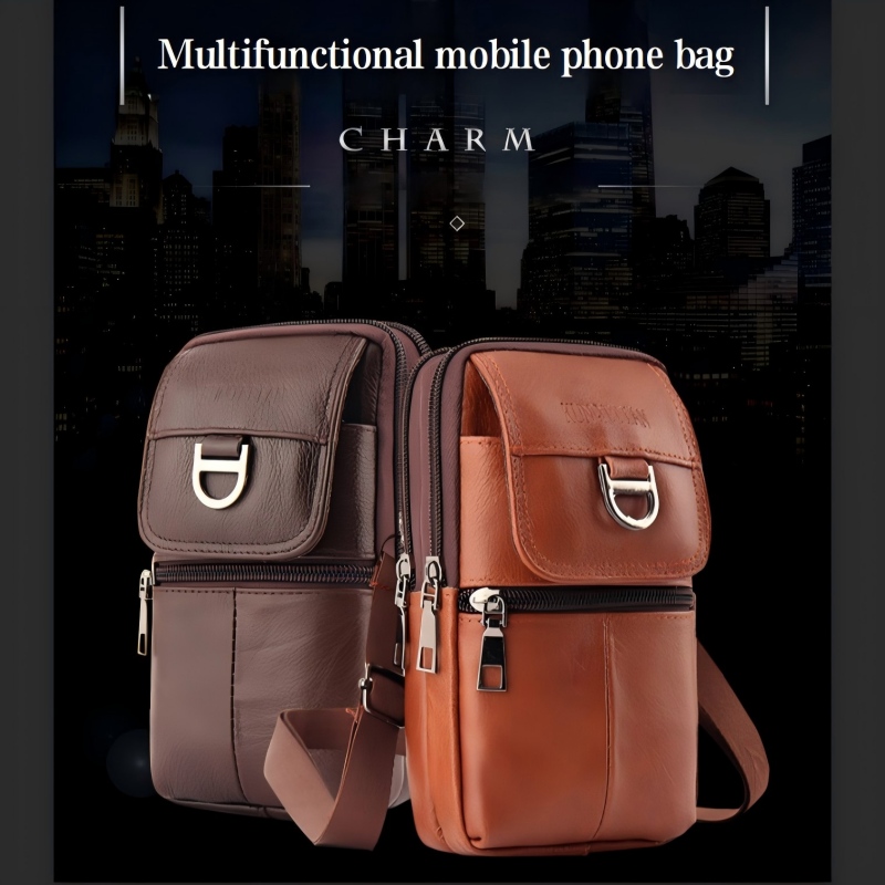 Leren heuptas voor heren - Gro - Leather Work Bag Men recensie en prijs