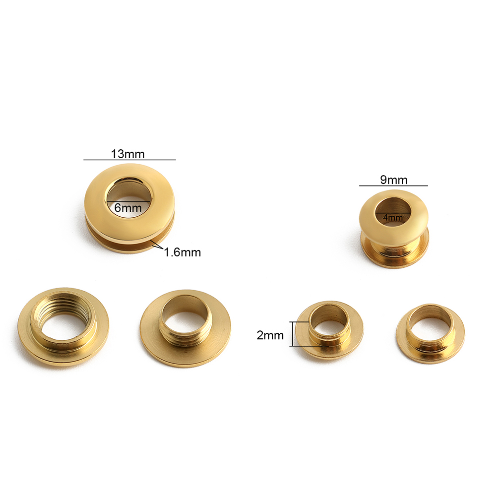 10/50/100PCS Innerlijke 2mm 6m - Leatherwork Eyelets recensie en prijs