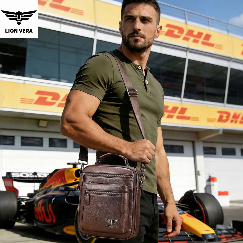 LION VERA Schoudertas voor her - Leather Work Bag Men recensie en prijs